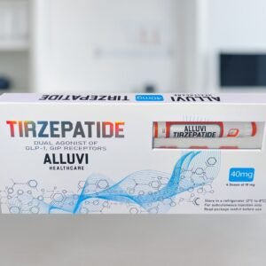 Tirzepatide 40mg peptide vial for laboratory research
