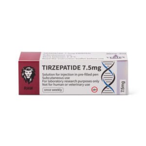Tirzepatide 7.5mg Raw Peptide (R&D Only)