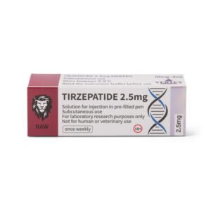 Tirzepatide 2.5mg Raw Peptide (R&D Only)